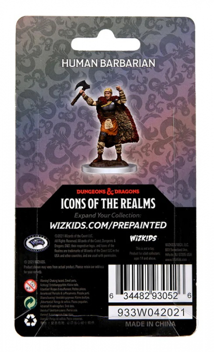 Female Human Barbarian - D&D Icons of the Realms Premium Figures (W7) [4]