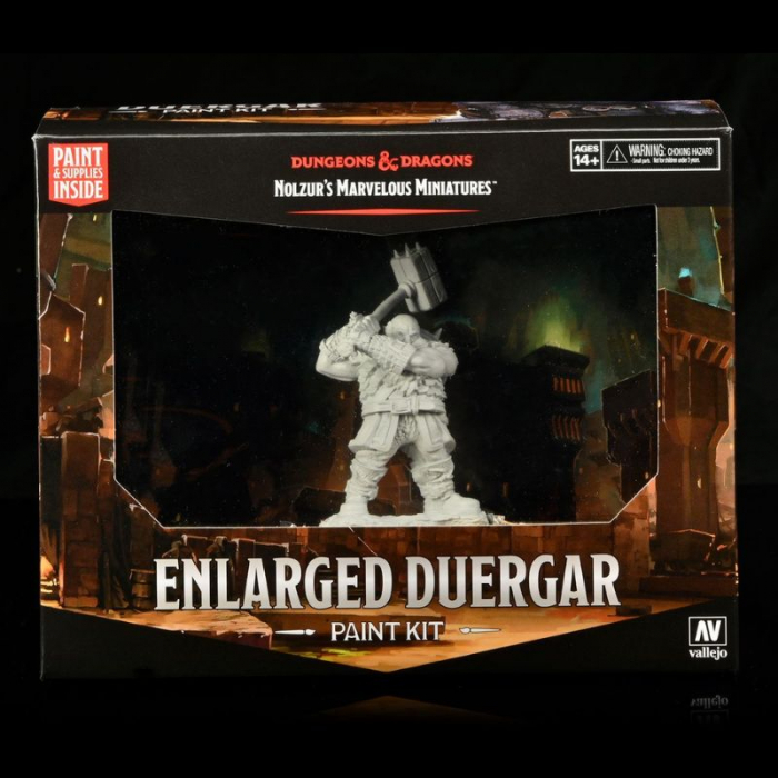 Enlarged Duergar Paint Kit - D&D Nolzur's Marvelous Miniatures