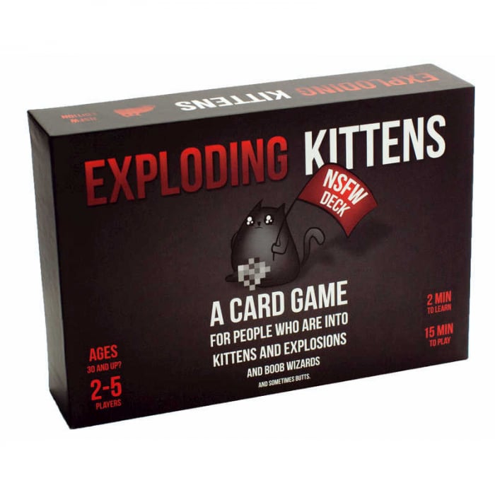 Exploding Kittens NSFW & Streaking Kittens - Promo Pack [2]
