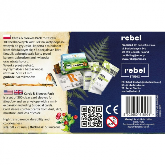 Meadow – Cards & Sleeves Pack (Extensie) - EN/PL [3]
