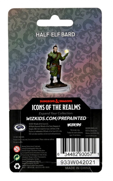 Male Half-Elf Bard - D&D Icons of the Realms Premium Figures (W7) [4]