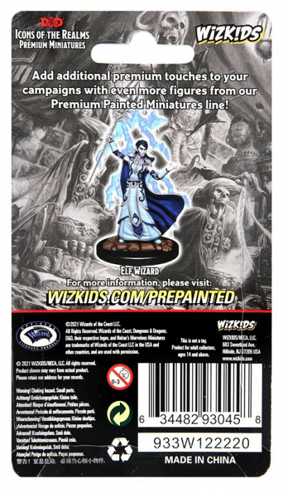 Elf Wizard Female - D&D Icons of the Realms Premium Figures (W4) [3]