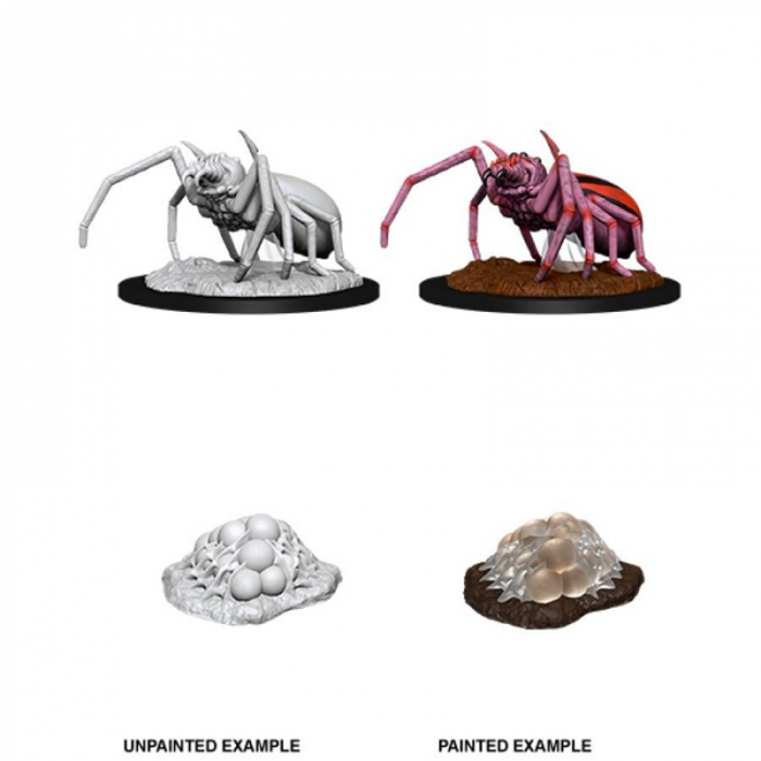Giant Spider & Egg Clutch - D&D Nolzur's Marvelous Unpainted Miniatures (W12) [4]