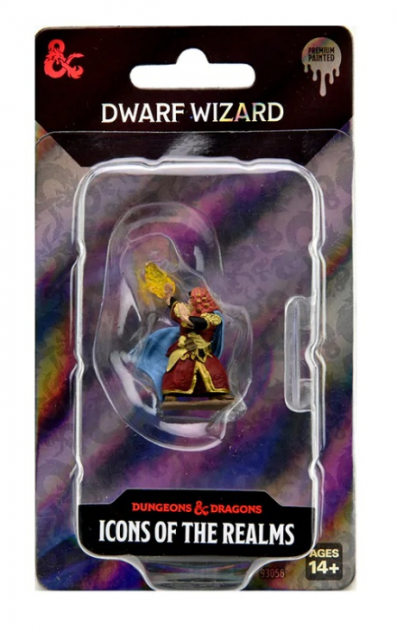 Female Dwarf Wizard - D&D Icons of the Realms Premium Figures (W7) [3]