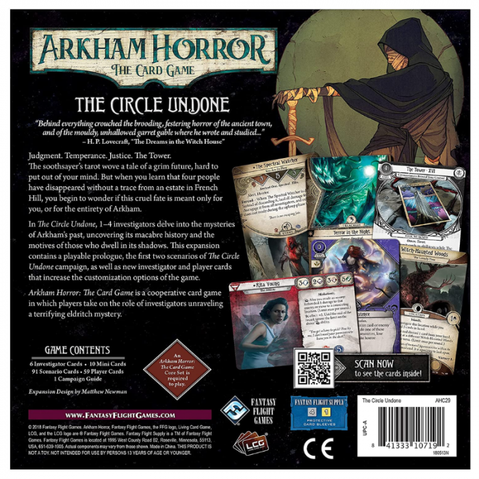 Arkham Horror LCG: The Circle Undone Campaign Expansion (Extensie) - EN [3]