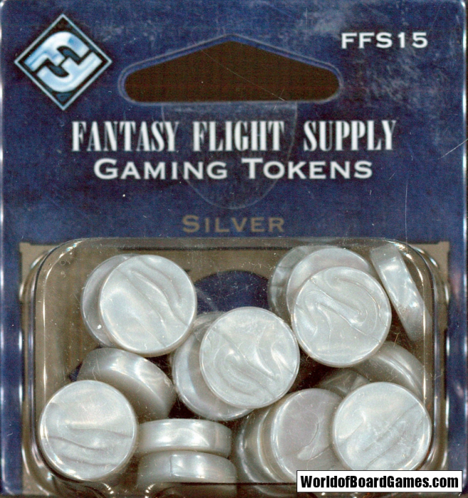 Gaming Tokens - Silver - Fantasy Flight Games [2]