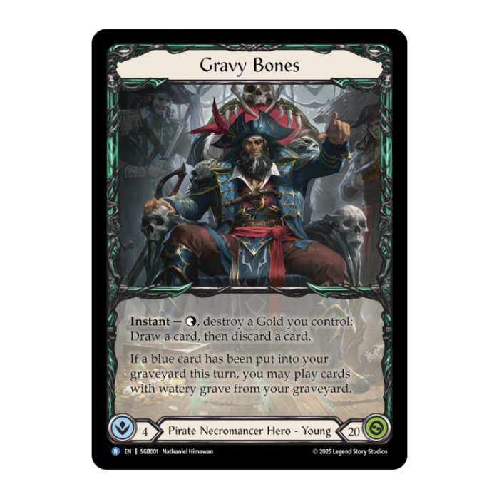 Flesh and Blood TCG - Silver Age: Chapter 3 Deck - Gravy Bones - EN - (cutie usor deteriorata) [2]