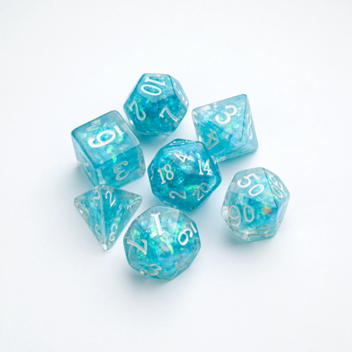Gamegenic Candy-like Series Blueberry RPG Dice Set (7 dice) [2]