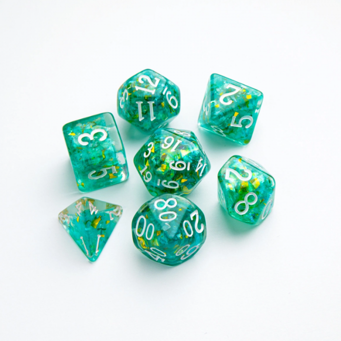 Gamegenic Candy-like Series Mint RPG Dice Set (7 dice) [2]