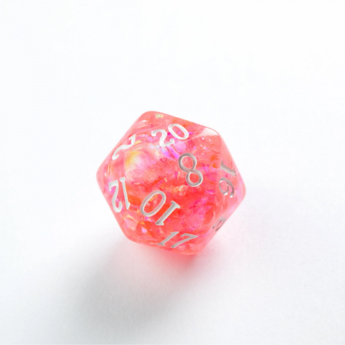 Gamegenic Candy-like Series Peach RPG Dice Set (7 dice) [3]
