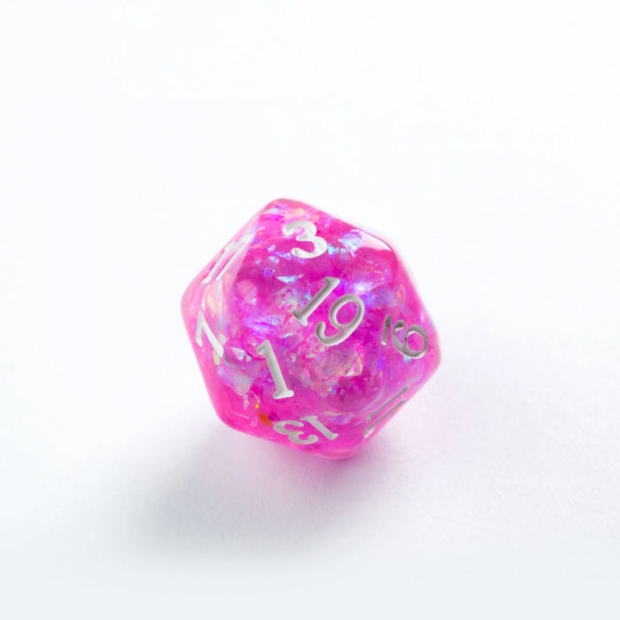 Gamegenic Candy-like Series Rasberry RPG Dice Set (7 dice) [3]