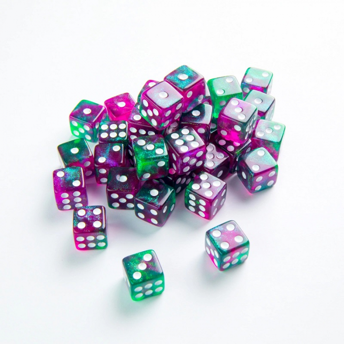 Gamegenic Galaxy Series Aurora Dice Set 12 mm D6 (36 dice) [2]