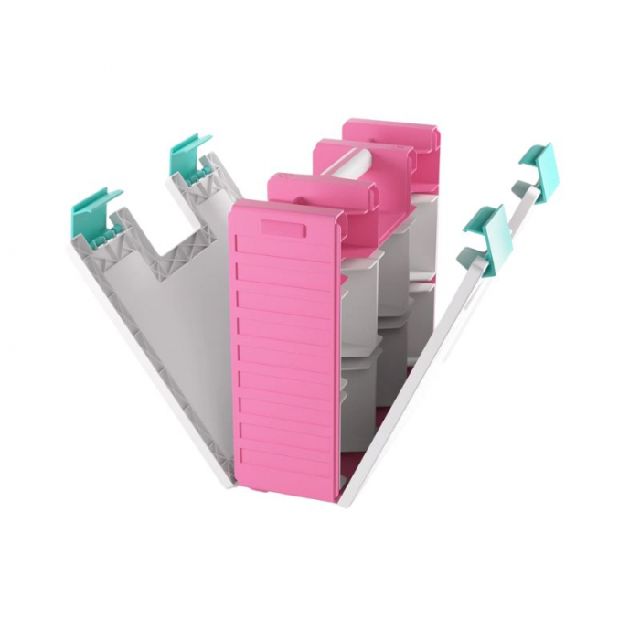 Gamegenic - Game Castle Pink/White/Teal [2]