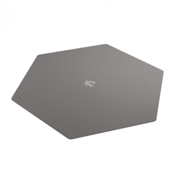 Gamegenic - Magnetic Dice Tray Hexagonal Black/Gray [3]