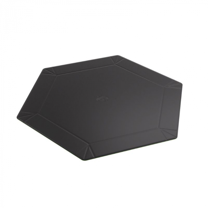 Gamegenic - Magnetic Dice Tray Hexagonal Black/Green [4]