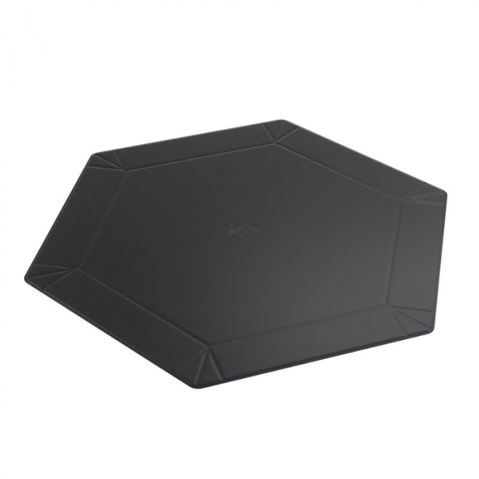 Gamegenic - Magnetic Dice Tray Hexagonal Black/Purple [4]