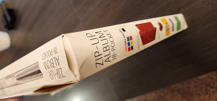 Gamegenic - Zip-Up Album 18-Pocket White - (cutie usor deteriorata) [4]