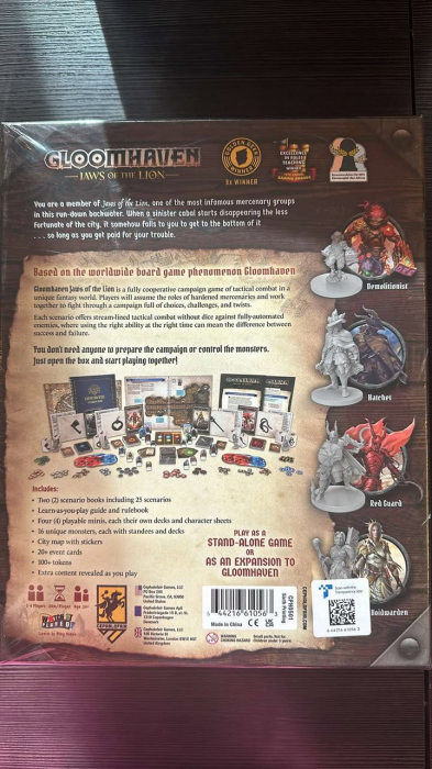 Gloomhaven: Jaws of the Lion - EN - (cutie usor deteriorata) [8]