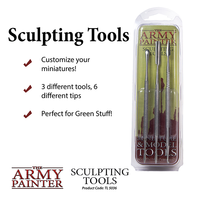 Green Stuff + Sculpting Tools - Promo Pack [2]