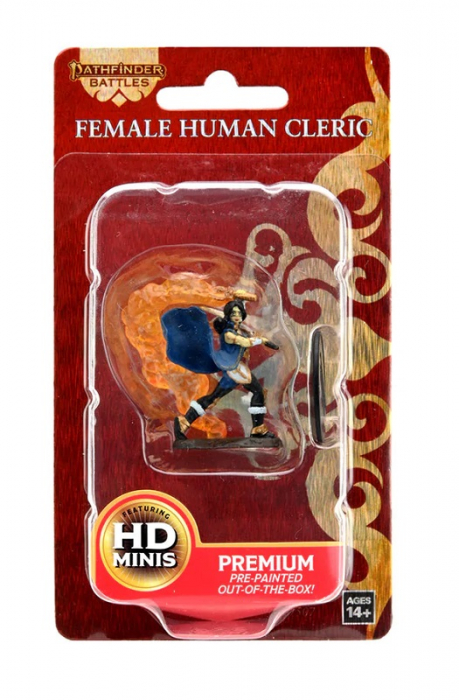 Human Cleric Female - Pathfinder Battles Premium Painted Figure (W2) [4]