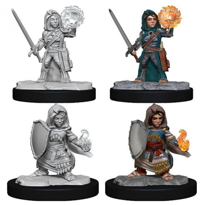 Halfling Cleric Female - Pathfinder Battles Deepcuts Unpainted Miniatures (W14) [3]