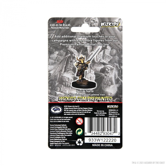 Halfling Fighter Male D&D Icons of the Realms Premium Figures [3]