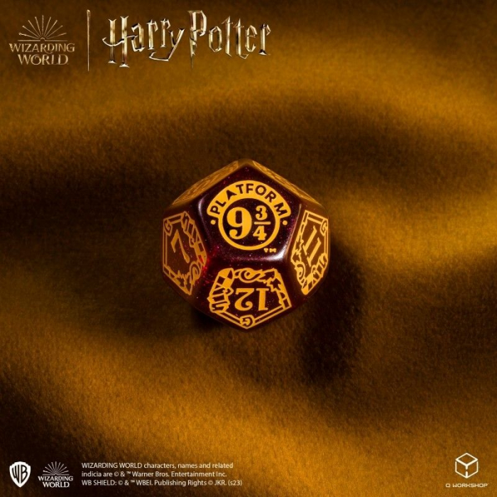 Harry Potter Modern Dice Set - Gryffindor Red (7 dice) [3]