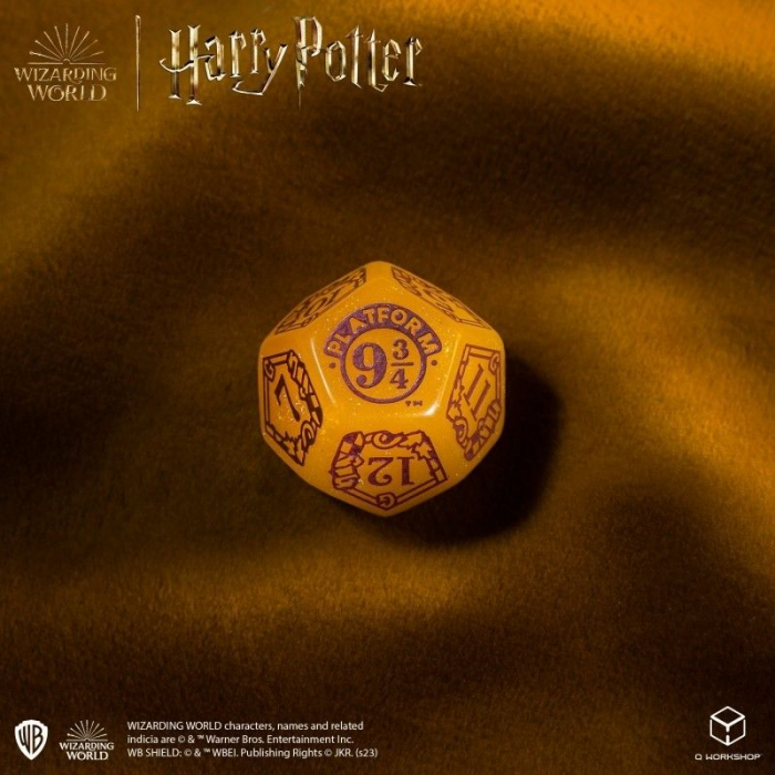 Q-Workshop - Harry Potter Modern Dice Set - Gryffindor Gold (7 dice) [3]