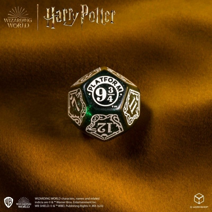 Harry Potter Modern Dice Set - Slytherin Green (7 dice) [3]