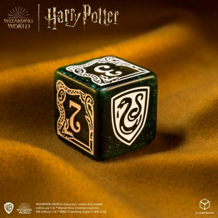 Harry Potter Modern Dice Set - Slytherin Green (7 dice) [5]