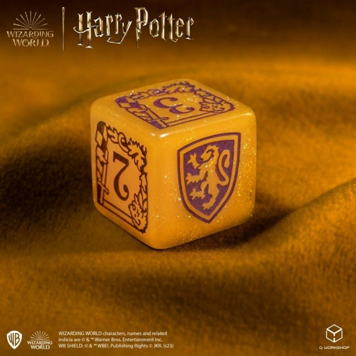 Q-Workshop - Harry Potter Modern Dice Set - Gryffindor Gold (7 dice) [5]