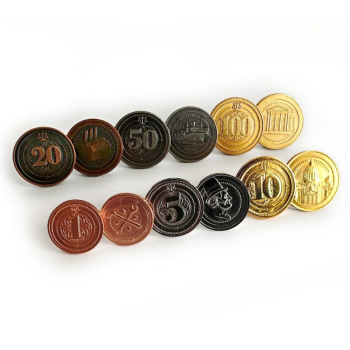 Hegemony - Pack of 85 Metal Coins (Extensie) [3]