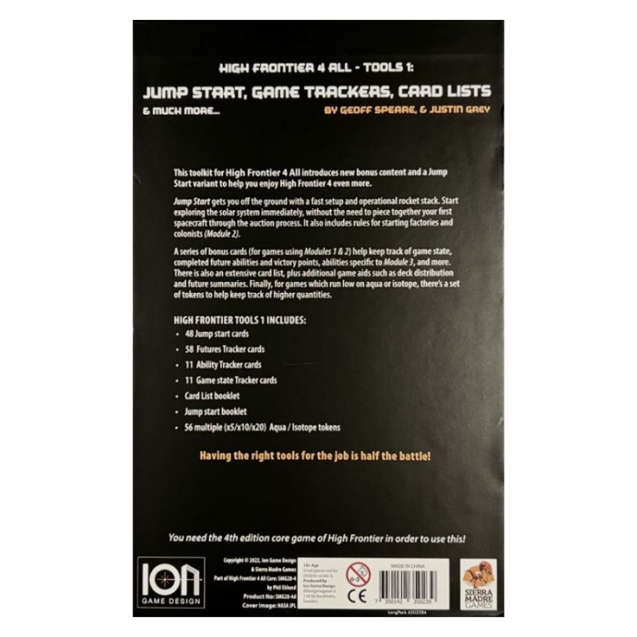 High Frontier 4 All: Tools 1 (Extensie) - EN [2]