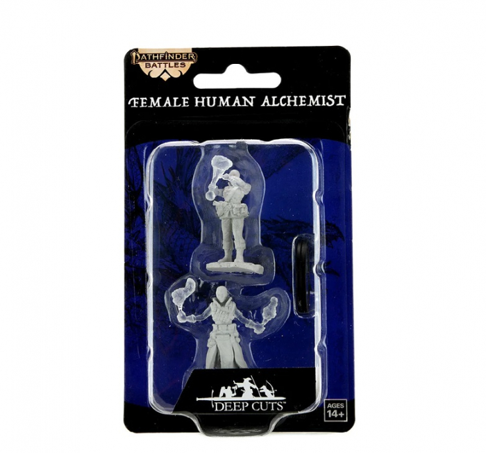 Human Alchemist Female - Pathfinder Battles Deepcuts Unpainted Miniatures (W15) [2]