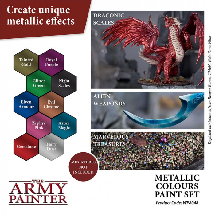The Army Painter - Warpaints Metallic Colours Paint Set [2]
