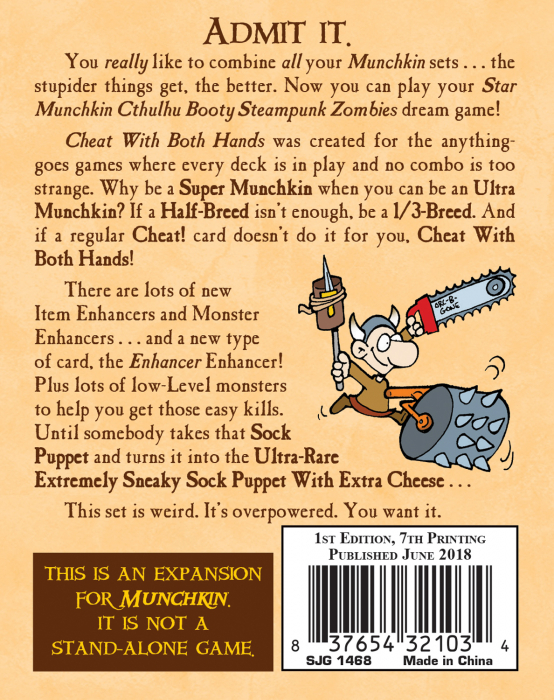 Munchkin 7: Cheat With Both Hands (Extensie) - EN [2]