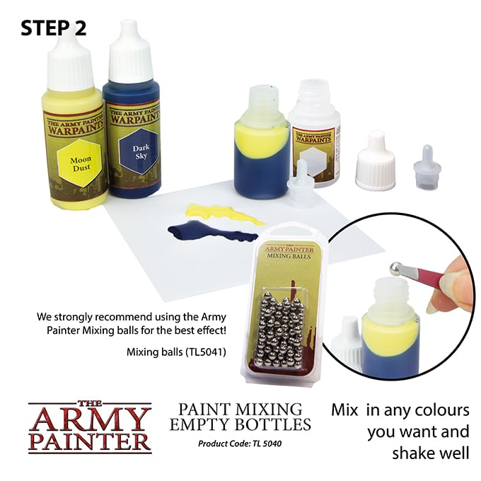 Paint Mixing Empty Bottles - The Army Painter [5]