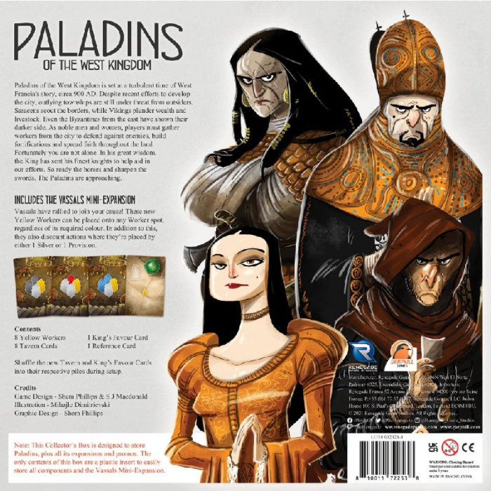 Paladins of the West Kingdom: Collector's Box - EN [2]
