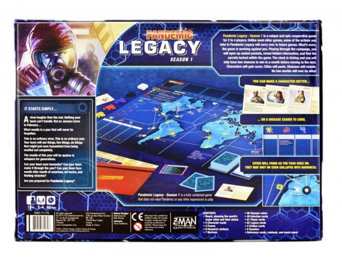 Pandemic: Legacy Season 1 (Blue) - EN [2]