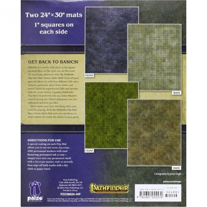 Pathfinder Flip-Mat: Basic Terrain Multi-Pack [3]