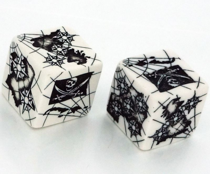Pirate Dice & Bag [3]
