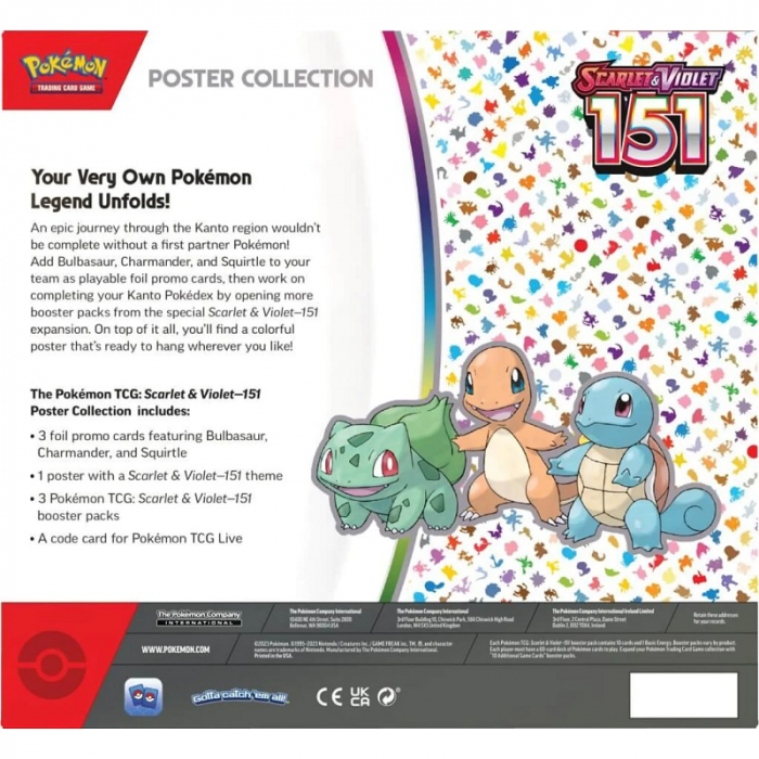 PKM - Scarlet & Violet 151 Poster Box - EN [2]