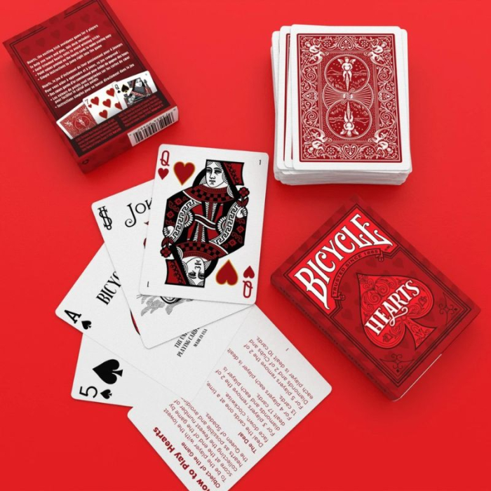Playing Cards: Bicycle Hearts [4]