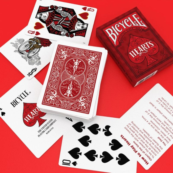 Playing Cards: Bicycle Hearts [5]