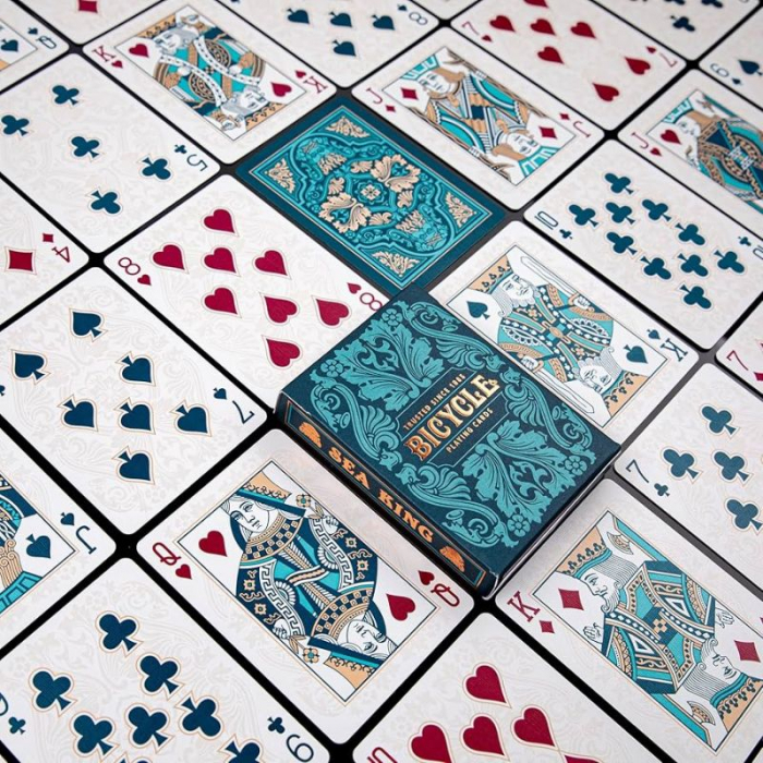 Playing Cards: Bicycle Sea King [4]