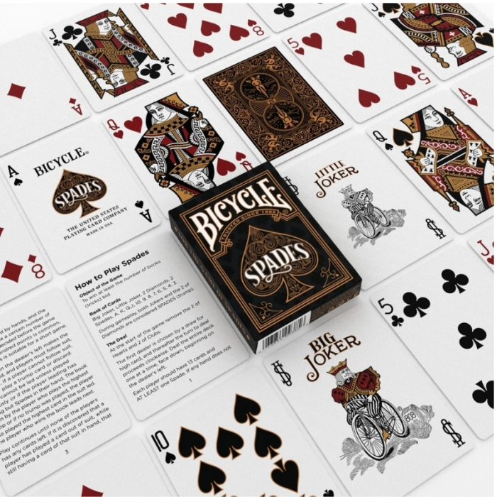 Playing Cards: Bicycle Spades [4]