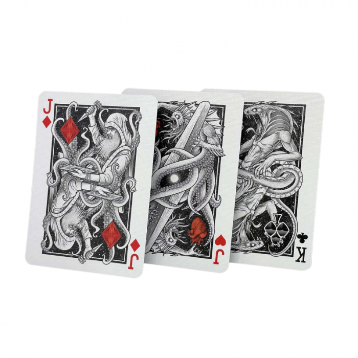 Playing Cards: Poker Black Cthulhu Mythos [3]