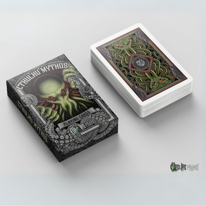 Playing Cards: Poker Green Cthulhu Mythos [2]