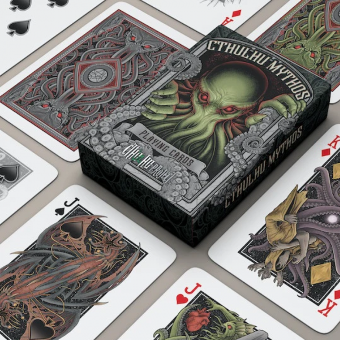Playing Cards: Poker Green Cthulhu Mythos [4]