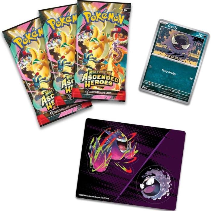 Pokemon - Mega Evolution Ascended Heroes - Tech Sticker Collection - Gastly - EN [3]